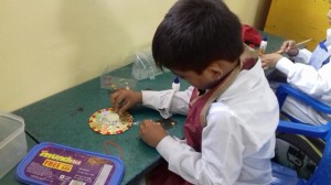 Junior School Diya Making  9